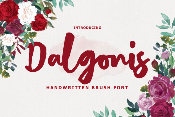 Bring Designs to Life with Dalgonis Handwritten Font