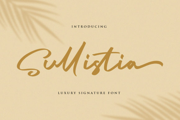 Elevate Your Brand Identity with the Timeless Elegance of Sullistia