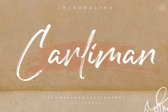 Evaluating Carliman: A Hand-Brushed Calligraphy Font for Branding and Design
