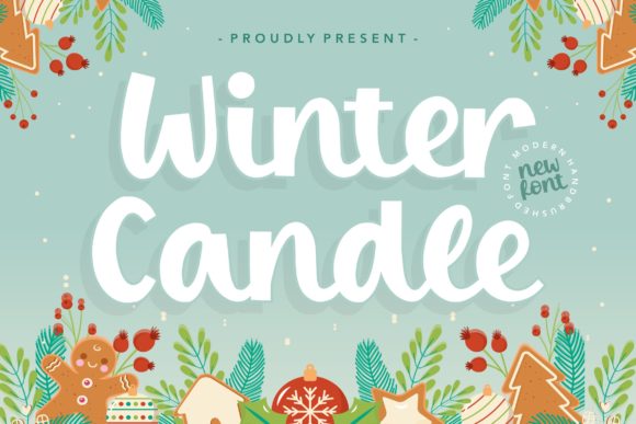 Evaluating Winter Candle: A Modern Hand-Brushed Font for Creative Projects