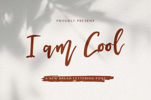I Am Cool: Elevate Designs with Relaxed Script