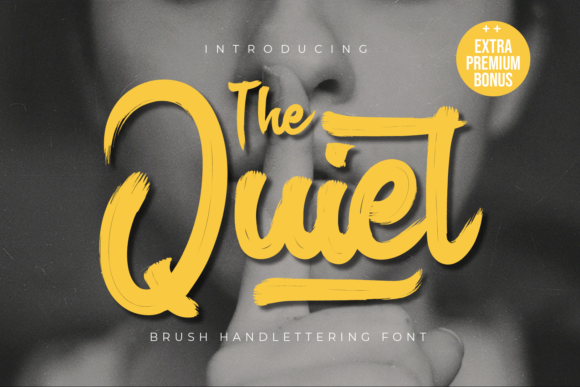 Making Noise with Silence: Why The Quiet Font is Redefining Visual Impact