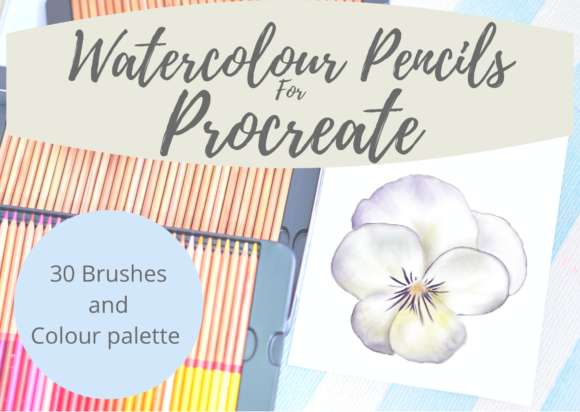 Master Digital Art with Watercolour Pencils Procreate Brushes
