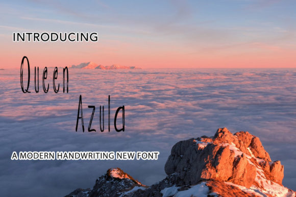 Queen Azula: A Dainty Handwritten Font for Delicate Designs