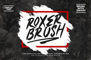 Roxer Brush: A Bold Handwritten Font for Modern Design