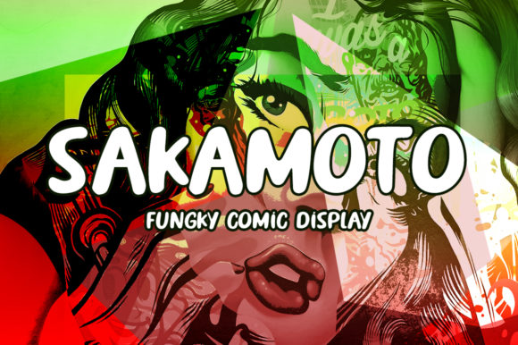 Sakamoto Font: Bold Brushed Style for Unique Designs