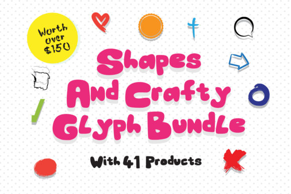 Unlock Your Creative Potential with the Crafting Shapes Glyph Bundle